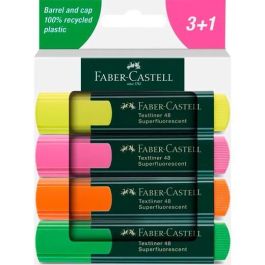 Faber Castell Marcador Fluorescente Textliner 48 C-Surtidos Blíster 3+1 Ud Precio: 1.88999943. SKU: B177BQH25X