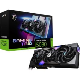 MSI GeForce RTX 5080 16G TRIO OC Tarjeta Gráfica NVIDIA 16 GB GDDR7 PCIe x16 5.0 912-V531-005 Precio: 1395.6900001. SKU: B18PPVJBR9