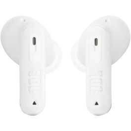 JBL Tune Beam 2 Auriculares In-Ear Inalámbricos Bluetooth 5.3 Blancos, Resistencia IP54, Cancelación Ruido Adaptativa