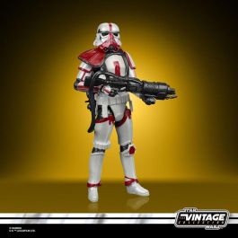 HASBRO Star Wars The Mandalorian Incinerator Trooper Carbonized Collection Figura Articulada 10cm con Accesorios