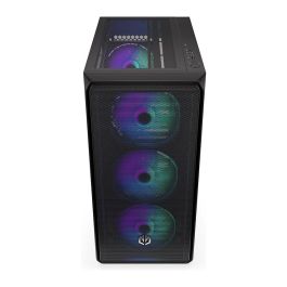 Endorfy Arx 500 ARGB PC Negro Vidrio Templado ATX/ITX/micro ATX Gaming Caja con Ventana Lateral Iluminada