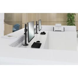 Digitus DA-90397 Soporte de Monitor Unipolar para Escritorio 15-32" (38.1-81.3 cm) 8kg, Abrazadera, Negro