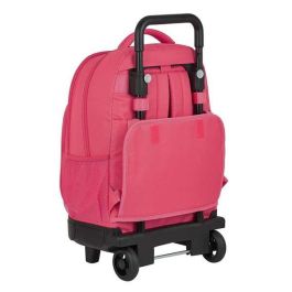 Mochila Escolar con Ruedas Compact BlackFit8 M918 Rosa (33 x 45 x 22 cm)