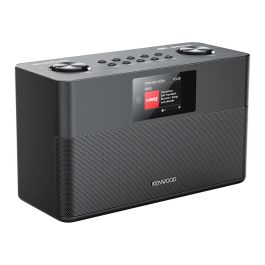 Kenwood CR-ST100S-B Radio Internet Digital con DAB+/FM, Bluetooth, Wi-Fi, Spotify, Altavoces, Pantalla TFT 2.3", Mando a Distancia, Negro