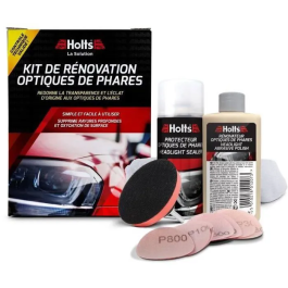 Holts Kit de Renovación de Óptica de Faro con Protector, Microfibras y Discos Abrasivos Precio: 28.88999993. SKU: S7117635