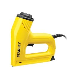 Stanley TRE550 pro Grapadora eléctrica para grapas y clavos tipo G, potencia ajustable, uso intensivo, gama profesional