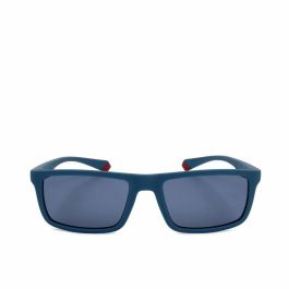 Polaroid 2134/S Gafas de Sol para Hombre, Montura Rubber, Rectangular, Cristales 56 mm, Patillas 145 mm Polaroid 2134/S Gafas de Sol para Hombre, Montura Rubber, Rectangular, Cristales 56 mm, Patillas 145 mm