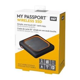 DISCO DURO EXTERNO WESTERN DIGITAL 1TB MY PASSPORT WIRELESS SSD - 2.5"/6.35CM - USB 3.0 - WiFi 802.11 AC/N - LECTOR TARJETAS SD DISCO DURO EXTERNO WESTERN DIGITAL 1TB MY PASSPORT WIRELESS SSD - 2.5"/6.35CM - USB 3.0 - WiFi 802.11 AC/N - LECTOR TARJETAS SD