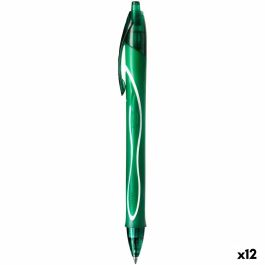 Bolígrafo de gel Bic Gel-Ocity Quick Dry Verde 0,3 mm (12 Unidades) Precio: 23.5949992982. SKU: S8401590