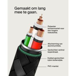 Cable USB-C a USB-C Belkin CAB004BT0MBK Negro