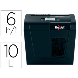 Trituradora de Papel Rexel Secure X6 10 L Precio: 78.69000018. SKU: B1BJL3ZKAY