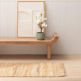 Alfombra Natural Yute Altea Decoración 70 X 170 cm