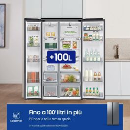 Frigorífico combinado Samsung RS70F65QETEF Acero