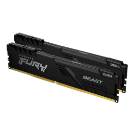 Kingston FURY Beast 32GB (2x16GB) DDR4 3600MT/s CL18 DIMM Black Kit de Memoria RAM para PC Precio: 186.79000021. SKU: S55122345