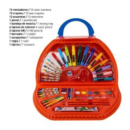 Set papelería coloreable 50 piezas marvel Set papelería coloreable 50 piezas marvel
