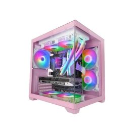 Mars Gaming Caja PC MC-VIEW2P Rosa MicroATX Cube Doble Cristal Templado Formato Compacto Gaming Precio: 48.50000045. SKU: B146XYN8Q6