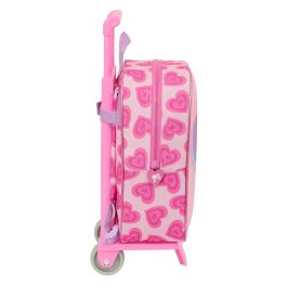Mochila Escolar con Ruedas Barbie Love Rosa 22 x 27 x 10 cm Mochila Escolar con Ruedas Barbie Love Rosa 22 x 27 x 10 cm