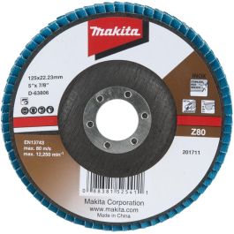 Makita Fächerschleifscheibe 125mm Z80 Disco Lija Laminar para Amoladora Precio: 10.0793. SKU: B16GD53F88