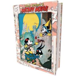 Prime 3D Puzzle Libro Lenticular 3D Disney Mickey Mouse 300 Piezas