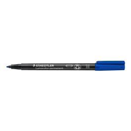 Staedtler Rotulador Lumocolor Retroproyeccion 317-3 Permanente Punta Media Redonda 0.8-1 mm Azul