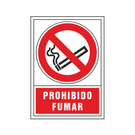 Syssa Señal de Prohibicion Prohibido Fumar en PVC 245x345 mm Precio: 3.88999996. SKU: B14AZWNDHN