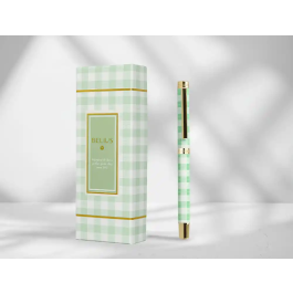 Belius Picnic Roller aluminio color verde dorado tinta negra 0.7 mm