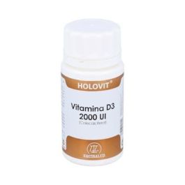 Holovit Vitamina D3 2000 UI (Colecalciferol) 50 cápsulas. Contribuye a huesos, dientes, músculos y sistema inmunitario Precio: 15.4999999. SKU: B136493MQP