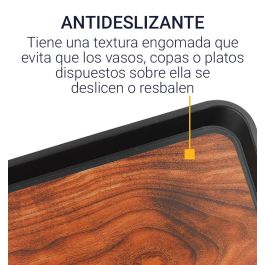 Bandeja Camarote Antideslizante Wood 41.5x30.5 cm - My Bar (12 Unidades) Bandeja Camarote Antideslizante Wood 41.5x30.5 cm - My Bar (12 Unidades)