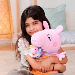 Simba Peluche Mama Pig con Evie Peppa Pig 33cm