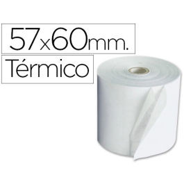 Exacompta Rollo de Papel Térmico para Sumadora 57 mm x 60 mm, 55 g/m², Sin Bisfenol A, Certificado FSC Precio: 17.5000001. SKU: B1K8BVNX4S