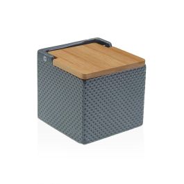 Salero Gris Nido Abeja Versa 11 cm - Bambú y Dolomita (4 Unidades)