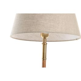 Lampara Sobremesa Item Home DKD Home Decor Natural Dorado 35 x 80 x 35 cm Lampara Sobremesa Item Home DKD Home Decor Natural Dorado 35 x 80 x 35 cm