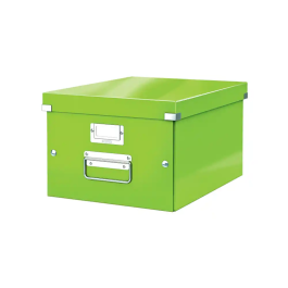 Leitz Caja Click&Store Mediana Verde 281x200x369 mm 16L Cartón Contenedor A4 Precio: 31.3027. SKU: B1B2RY65DM