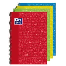 Bloc Oxford School Asignaturas Lengua Tapa Extra Fº 80H Cuadric.4X4 90G Surtido (4 Col.) 4 unidades Precio: 14.49999991. SKU: B18S3X5N4K