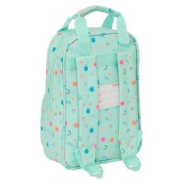 Mochila Infantil Safta Caracol Turquesa 20 x 28 x 8 cm Mochila Infantil Safta Caracol Turquesa 20 x 28 x 8 cm