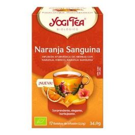 Yogi Tea Infusiones Naranja Sanguina 17 Unidades Precio: 4.4999999. SKU: B1BQ3HQM24