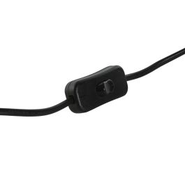 DKD Home Decor Lámpara Sobremesa Item Home, Madera y Yute Tallada, 41 x 91 x 41 cm