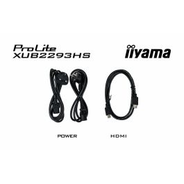 iiyama Monitor XUB2293HS-B6 21.5" (54.5cm) Full HD IPS 1ms HDMI DP 1 HDMI 1ms 100Hz Negro