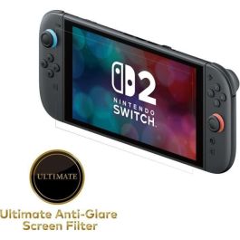 HORI 4961818041073 Protector de pantalla de vidrio templado premium para Nintendo Switch 2 Antirreflejos Antiarañazos 100% transparente