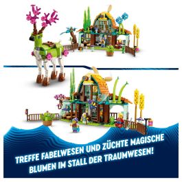 Lego DREAMZzz 71459 Establo de Criaturas de Ensueño, Juguete de Granja con Figura de Ciervo 2 en 1