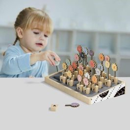 TOP BRIGHT Abc Flowers | Juego Educativo Alfabeto 26 Macetas Letras Mayúsculas y Minúsculas con Tarjetas para Aprender Ortografía
