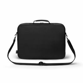 Dicota Multi ONE Maletín Acolchado para Portátil 14-16", Correa Hombro, Bolsillo Cremallera y PET Reciclado, Color Negro