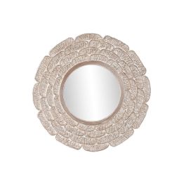 Espejo de pared DKD Home Decor Blanco Natural Indio Decapé 90 x 1,5 x 90 cm (90 Piezas) Precio: 146.4999998. SKU: S3043145