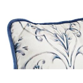 Cojin Shabby DKD Home Decor Blanco Azul 10 x 45 x 45 cm