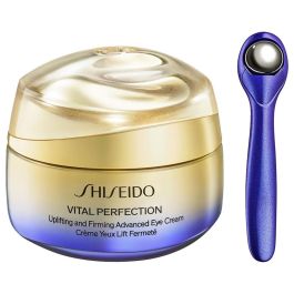 Shiseido VITAL PERFECTION uplifting and firming advanced eye cream 15 ml - Crema de Ojos Antiarrugas, Flacidez y Ojeras