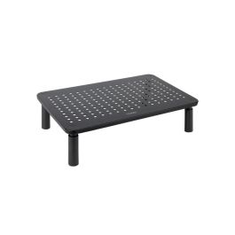 TooQ TQMR086 Soporte Monitor de Escritorio Ergonómico para 1 Pantalla, 20 kg, Altura Ajustable 100-140 mm, Plástico/Acero Negro