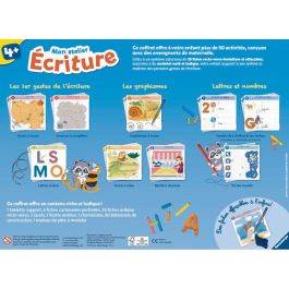 Ravensburger My Writing Workshop Juego Educativo para Aprender a Escribir con 50+ Actividades Divertidas Mixto 4+ años