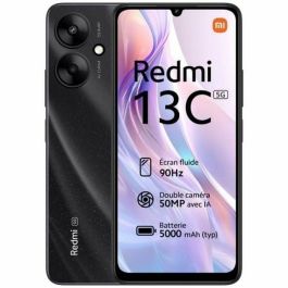 Smartphone Xiaomi Redmi 13C 5G 6,74" Mediatek Dimensity 6100+ 4 GB RAM 128 GB Negro Precio: 143.58999941. SKU: B1C5BQEM3H