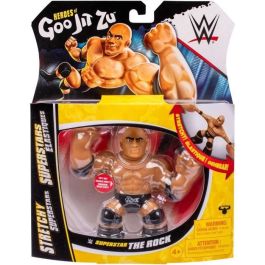 Figura Elástica - GOO JIT ZU WWE - The Rock - 11 cm - Textura Elástica - 3x Elástico Figura Elástica - GOO JIT ZU WWE - The Rock - 11 cm - Textura Elástica - 3x Elástico