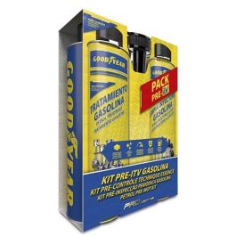Goodyear Pro Additives ZGODA0006 Kit Pre-ITV Gasolina con Limpia Inyectores y Aditivo de Combustible 600 ml para ITV, Sistema de Combustible y Rendimiento Motor